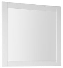 AQUALINE FAVOLO zrkadlo v ráme 80x80cm, biela mat FV080 - Aqualine