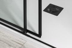 POLYSAN ALTIS LINE BLACK posuvné dvere 1170-1210mm, výška 2000mm, číre sklo AL3012B - Polysan
