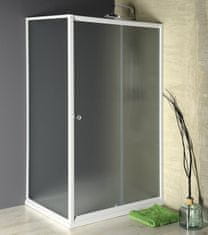 AQUALINE AMADEO obdĺžnikový sprchovací kút 1000x900 mm, L/P variant, Brick sklo BTS100BTP90 - Aqualine