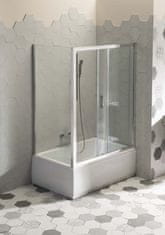 POLYSAN DEEP hlboká sprchová vanička, obdĺžnik 130x75x26cm, biela 72942 - Polysan