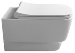 SAPHO BELLO závesná WC misa Rimless, 35,5x53 cm, biela 100214 - Sapho