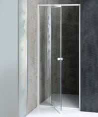 AQUALINE AMICO sprchové dvere výklopné 820-1000x1850 mm, číre sklo G80 - Aqualine