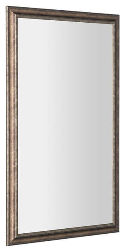 SAPHO ROMINA zrkadlo v drevenom ráme 580x980mm, bronzová patina NL398 - Sapho