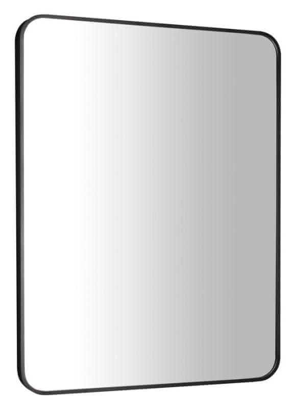 SAPHO CONA zrkadlo v ráme 60x80cm, čierna NC260 - Sapho