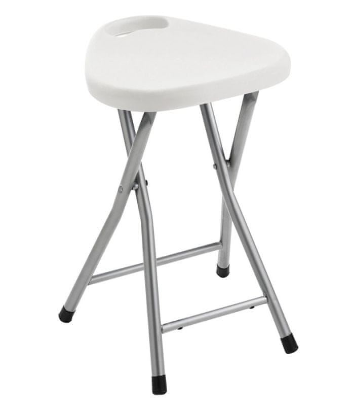 Gedy Kúpeľňová stolička 30x46, 5x29, 3 cm, biela CO75 - Gedy