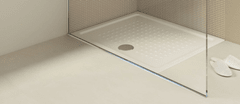 Gsi Keramická sprchová vanička, obdĺžnik 100x80x4, 5 cm 438511 - GSI