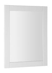 AQUALINE FAVOLO zrkadlo v ráme 60x80cm, biela mat FV060 - Aqualine