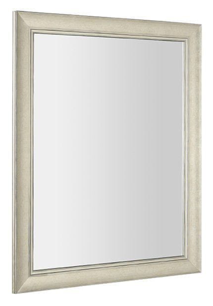 SAPHO CORONA zrkadlo v drevenom ráme 728x928mm, champagne NL720 - Sapho