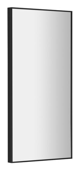 SAPHO AROWANA zrkadlo v ráme 350x900mm, čierna mat AWB3590 - Sapho