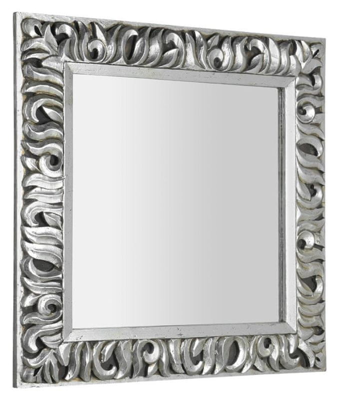 SAPHO ZEEGRAS zrkadlo v ráme, 90x90cm, strieborná IN401 - Sapho