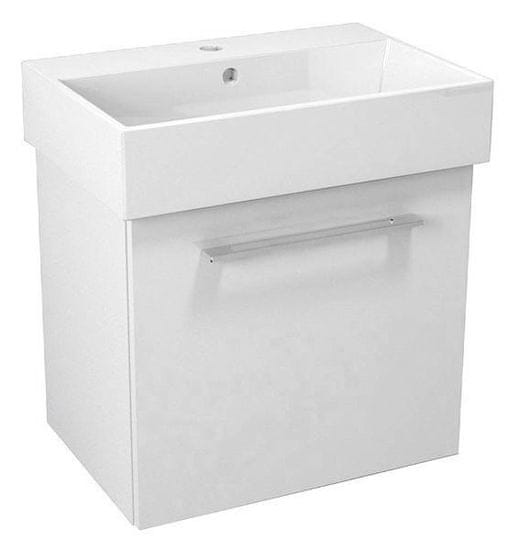 SAPHO NATY umývadlová skrinka 56,5x50x40cm, biela (NA061) NA060-3030 - Sapho
