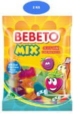 Bebeto  želé cukríky Mix 80g (2 ks)