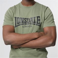 Lonsdale  Pánske Tričko Zelené Veľkosť: XXL
