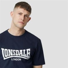 Lonsdale  Pánske Tričko Modré Farba: Nám.modrá, Veľkosť: 4XL