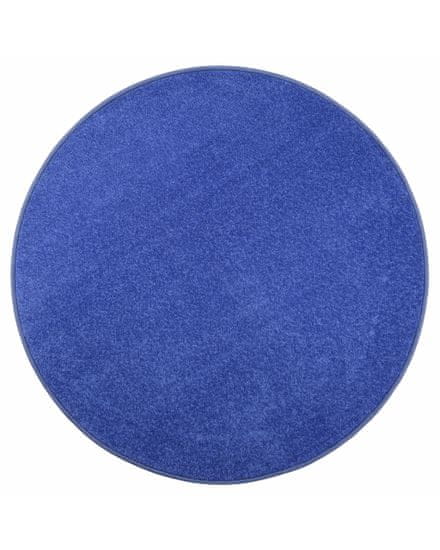 Vopi Kusový koberec Eton modrý 82 kruh