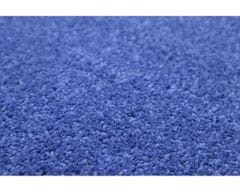 Vopi Kusový koberec Eton modrý kvetina 120x120 kvietok