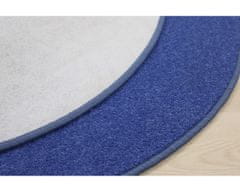 Vopi Kusový koberec Eton modrý 82 ovál 80x150