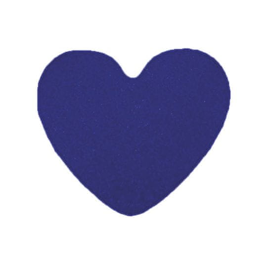 Vopi Kusový koberec Eton modrý srdce