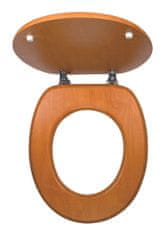 STREFA Drevené záchodové sedadlo Orechové svetlo