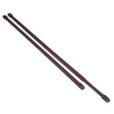 STREFA Vitrážová tyč 80-150cm, kov, hnedá 