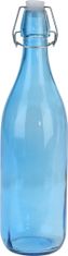 MAT fľaša s pákovým uzáverom 1000ml jednofarebná skl. mix