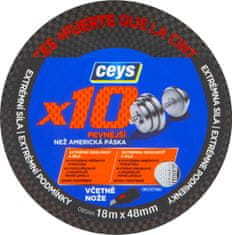 Ceys Páska univerzálna ľanou 48mmx18m PROFI x10