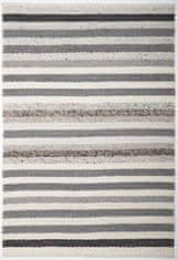 Diamond Carpets Ručne viazaný kusový koberec MCK Strop DE 2263 Pastel Brown Mix 80x150