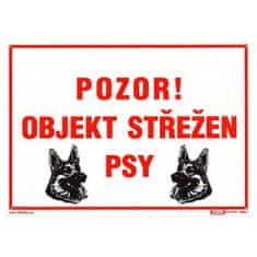STREFA Tabuľka - Objekt zdieľaný služobnými psami !