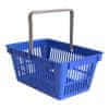 PETRA plast s.r.o. košík nákupný, 1 držadlo 44,5x30x21,5cm PH mix farieb,nosn.15kg