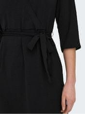 Jacqueline de Yong Dámske šaty JDYLION Regular Fit 15207813 Black (Veľkosť 38)