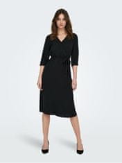 Jacqueline de Yong Dámske šaty JDYLION Regular Fit 15207813 Black (Veľkosť 40)