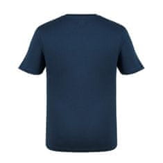 Lee Cooper  Logo Pánske Tričko Modré Farba: Modrá, Veľkosť: L