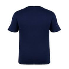 Lee Cooper  Logo Pánske Tričko Tmavo Modré Farba: Nám.modrá, Veľkosť: L