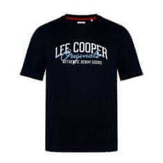 Lee Cooper  Pánske Tričko Cooper Logo Čierne Farba: čierna, Veľkosť: M