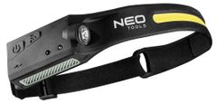 NEO Tools NEO TOOLS LED pásová čelovka 2 v 1
