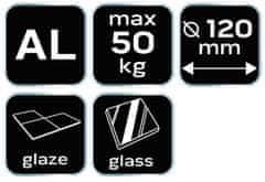 NEO Tools  Prísavka hliníková prísavka na sklo, jednoduchá, 50 kg