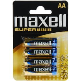 Maxell LR6 4BP AA Super Alk