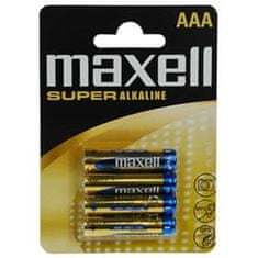 Maxell LR03 4BP AAA Super Alk