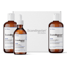 Scandinavian Biolabs Bio-Pilixin Hair Growth Routine pre ženy (šampón, kondicionér, sérum) 2x250 ml 1x100 ml