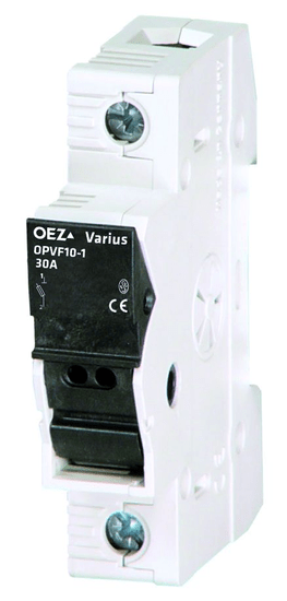 OEZ Jednopólový poistkový odpojovač OPVF10-1 (DC1000V)