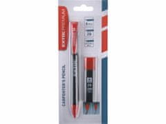 Extol Premium Ceruzka tesárska s vymeniteľnou tuhou, 144mm, 7ks tuha, EXTOL PREMIUM