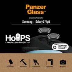 PanzerGlass HoOps krúžky Samsung Galaxy Z Flip5 0458 - ochranné krúžky pre šošovky fotoaparátu