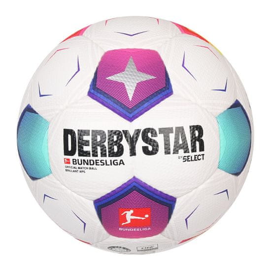 SELECT Lopty futbal biela 5 Derbystar Bundesliga 2023 Brillant Aps