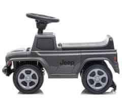 MillyMally Detské autíčko Jeep Rubicon Gladiator Grey