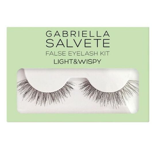 Gabriella Salvete Umelé riasy Light & Wispy (False Eyelash Kit)
