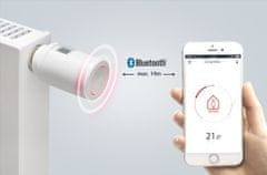 DANFOSS Eco Bluetooth, inteligentní radiátorová termostatická hlavice, biela, (014G1105)
