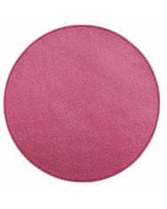 Vopi AKCIA: 200x200 (prúmer) kruh cm Kusový koberec Eton ružový 11 kruh 200x200 (priemer) kruh