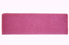 Vopi Nášľapy na schody Eton ružový obdĺžnik 24x65 obdĺžnik (rozmer vrátane ohybu)