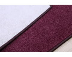 Vopi Nášľapy na schody fialový Eton fialový obdĺžnik, samolepiaci 24x65 obdĺžnik (rozmer vrátane ohybu)