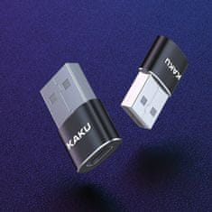 Kaku KSC-530 adaptér USB / USB-C, čierny